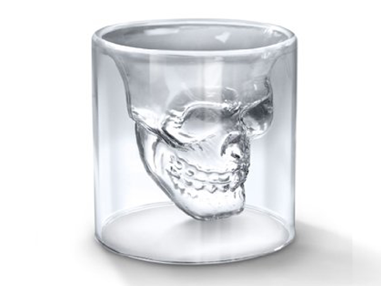 Фото 1 Стакан для виски череп skull glass