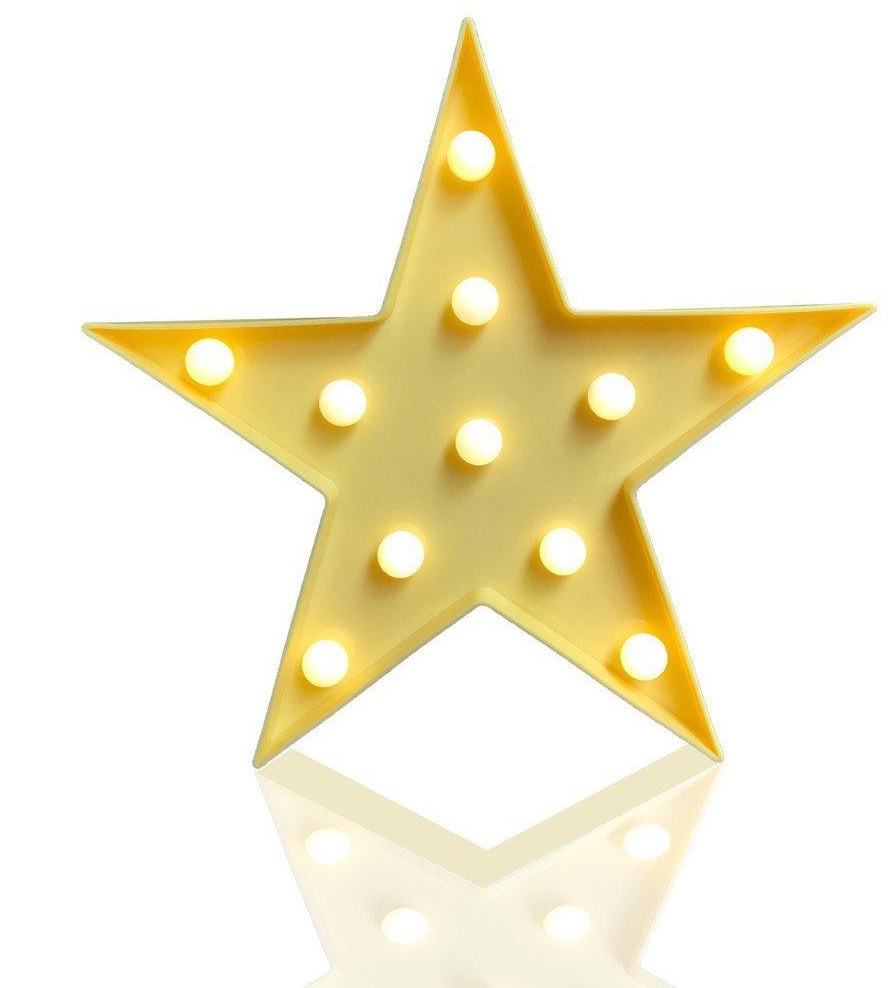 Декоративный LED светильник ночник Звездочка Funny Lamp Star