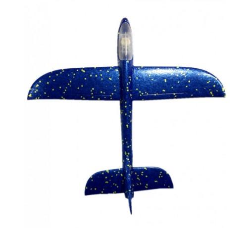 Фото 3 Метательный самолет планер со светящейся кабиной 48 см UFT Touch Sky Plane Original G2 Blue