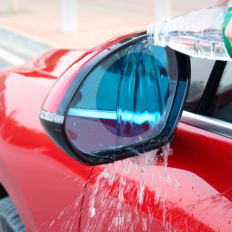 Фото 4 Наклейка антидождь для зеркал на автомобиль UFT Waterproof Membrane UFTWM1