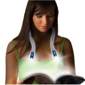Универсальный светильник для чтения на шею Bordo HUG Ligth LED White