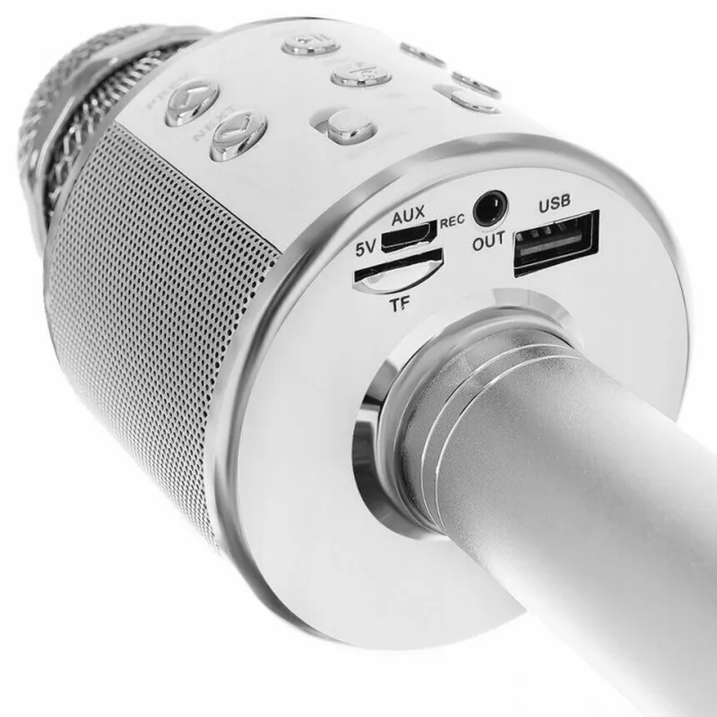 Фото 3 Bluetooth микрофон для караоке I-TRANDY MUSIC STAR MK2L Silver