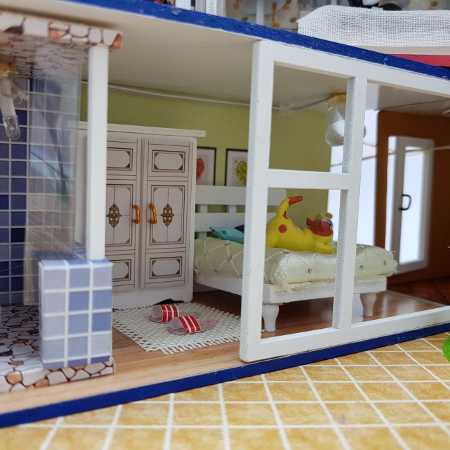 Фото 9 3D Интерьерный конструктор Large DIY Doll House MASSLINNA Container HomeLove