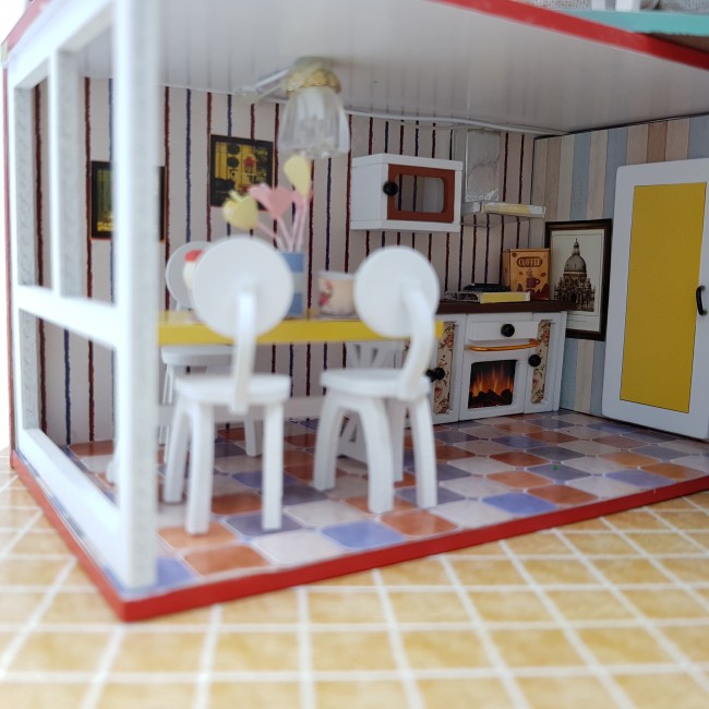 Фото 8 3D Интерьерный конструктор Large DIY Doll House MASSLINNA Container HomeLove