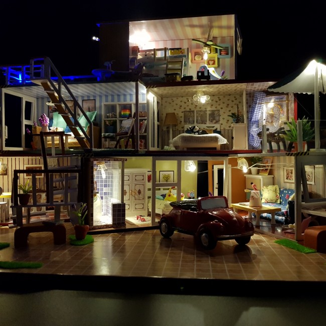 Фото 2 3D Интерьерный конструктор Large DIY Doll House MASSLINNA Container HomeLove