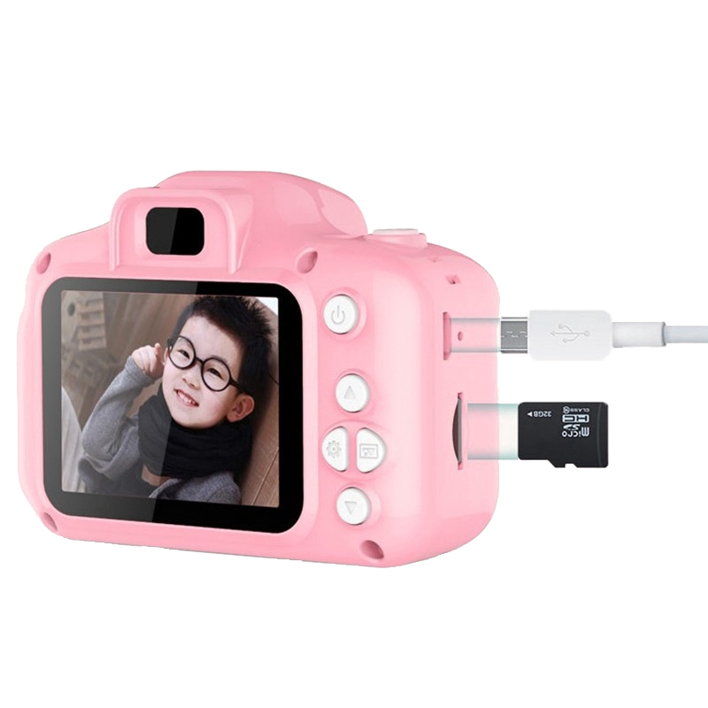 Детский цифровой фотоаппарат Bordo Model X Pink