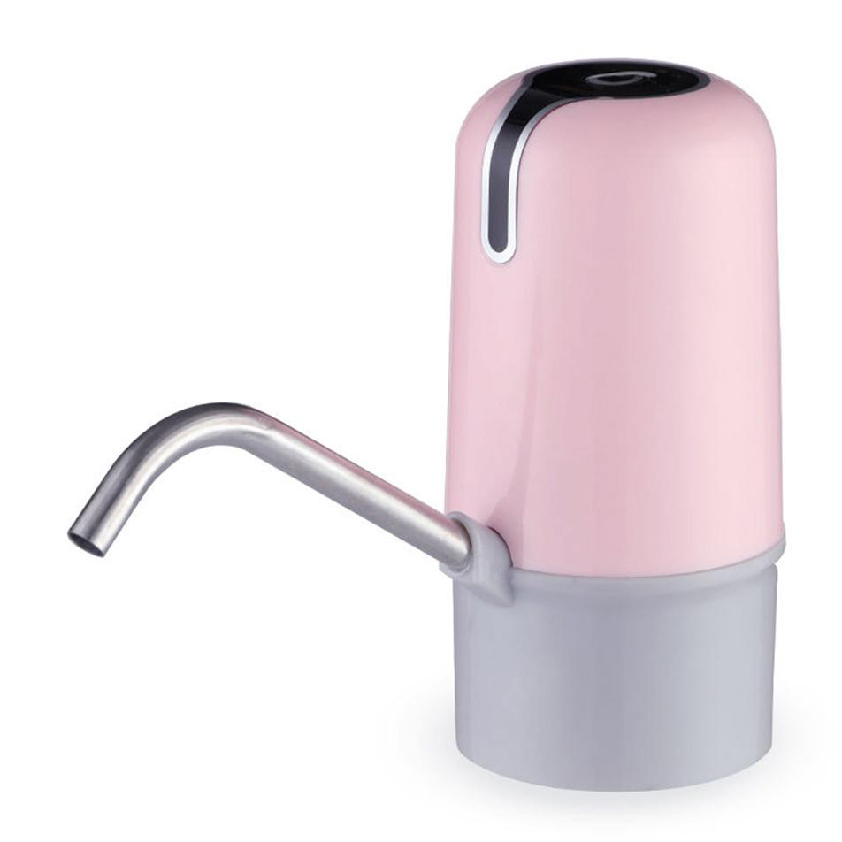 Электрическая помпа для воды Bordo с аккумулятором Pump Dispenser Pink