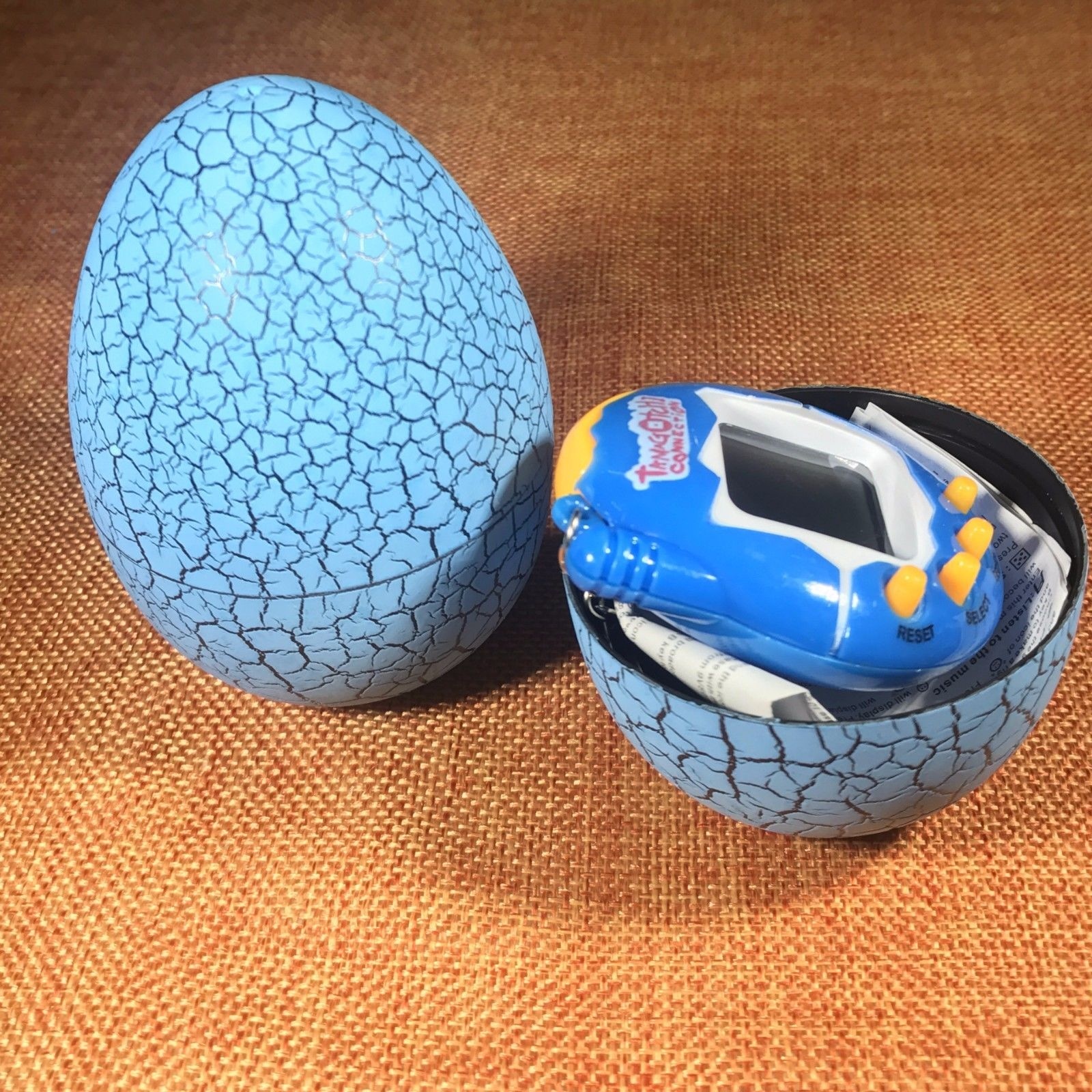 Фото 4 Игрушка электронный питомец Тамагочи в Яйце Динозавра UFT Eggshell Game Blue