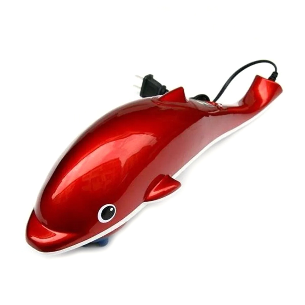 Фото 2 Инфракрасный ручной вибромассажер для всего тела Дельфин UFT Dolphin MS1 Red