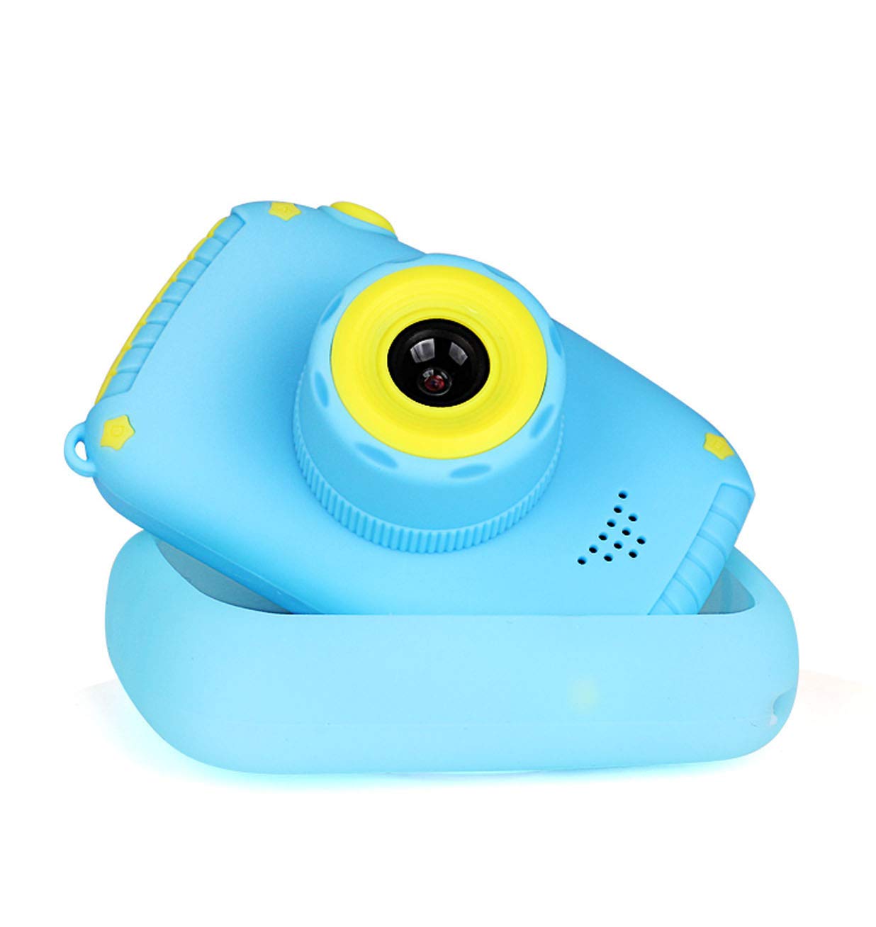 Фото 2 Детская Фото-видеокамера с ушками 1200P, дисплей 2.0″ HD UFT F4 Blue