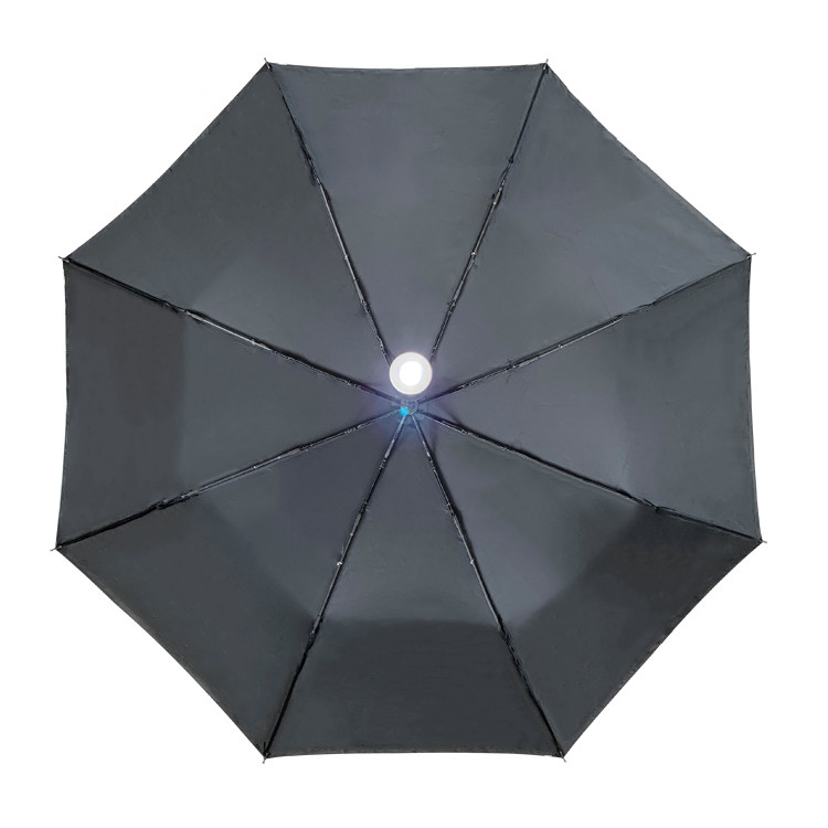 Фото 6 Автоматический зонт с фонариком UFT UWL black