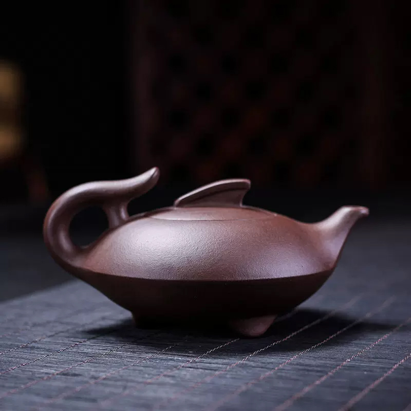 Фото 7 Китайский заварник для чайной церемонии 240мл из красной глины UFT TP1