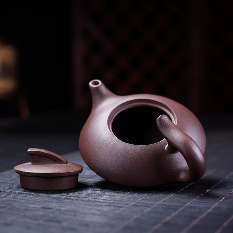 Фото 6 Китайский заварник для чайной церемонии 240мл из красной глины UFT TP1