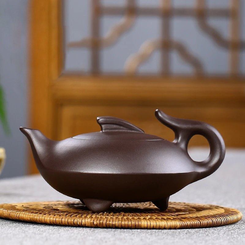 Фото 1 Китайский заварник для чайной церемонии 240мл из красной глины UFT TP1