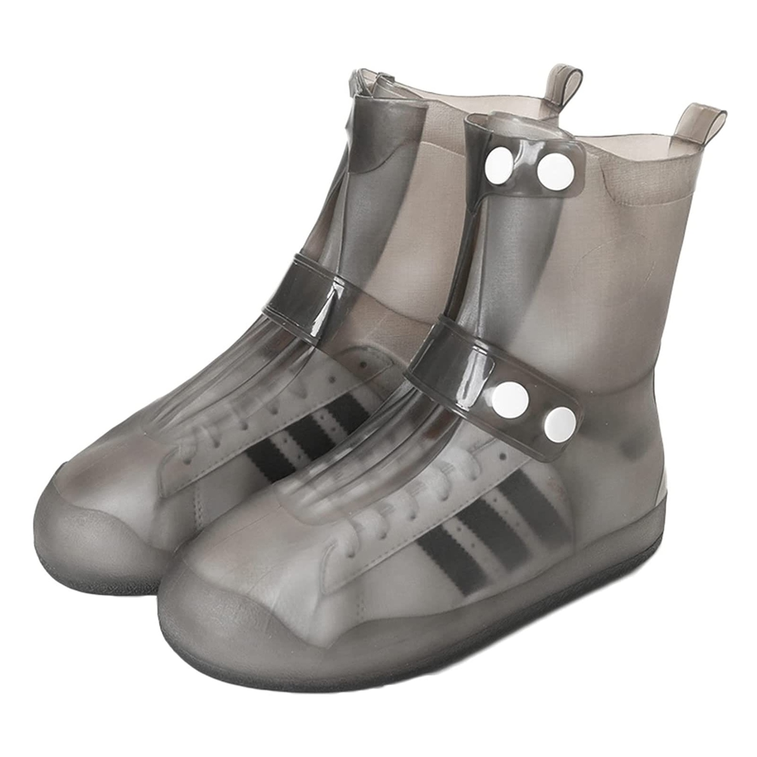 Фото 1 Cиликоновые чехлы-бахилы для обуви с застежкой L 42-43 UFT WSS3 Black