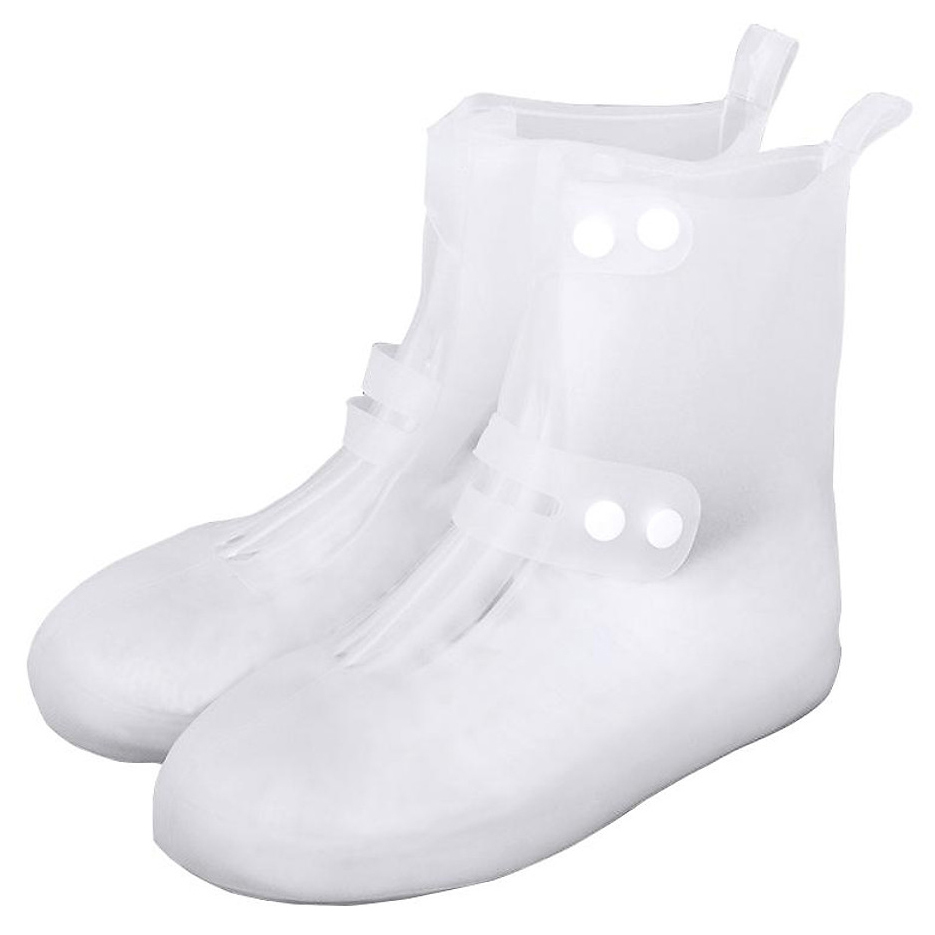 Cиликоновые чехлы-бахилы для обуви с застежкой XL 44-45 UFT WSS3 White