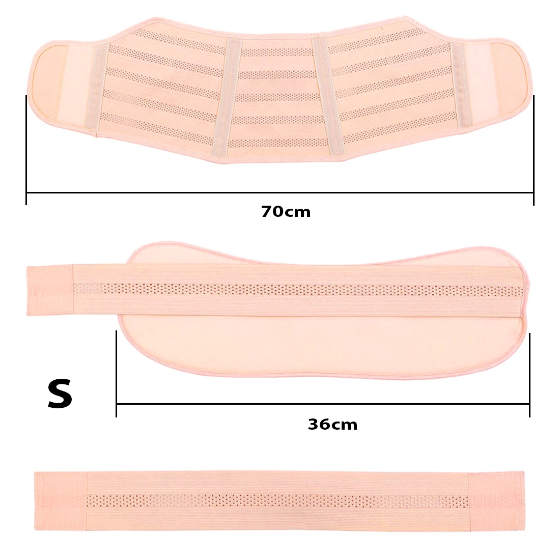 Фото 6 Бандаж для беременных, эластичный пояс на липучках UFT Bandage S