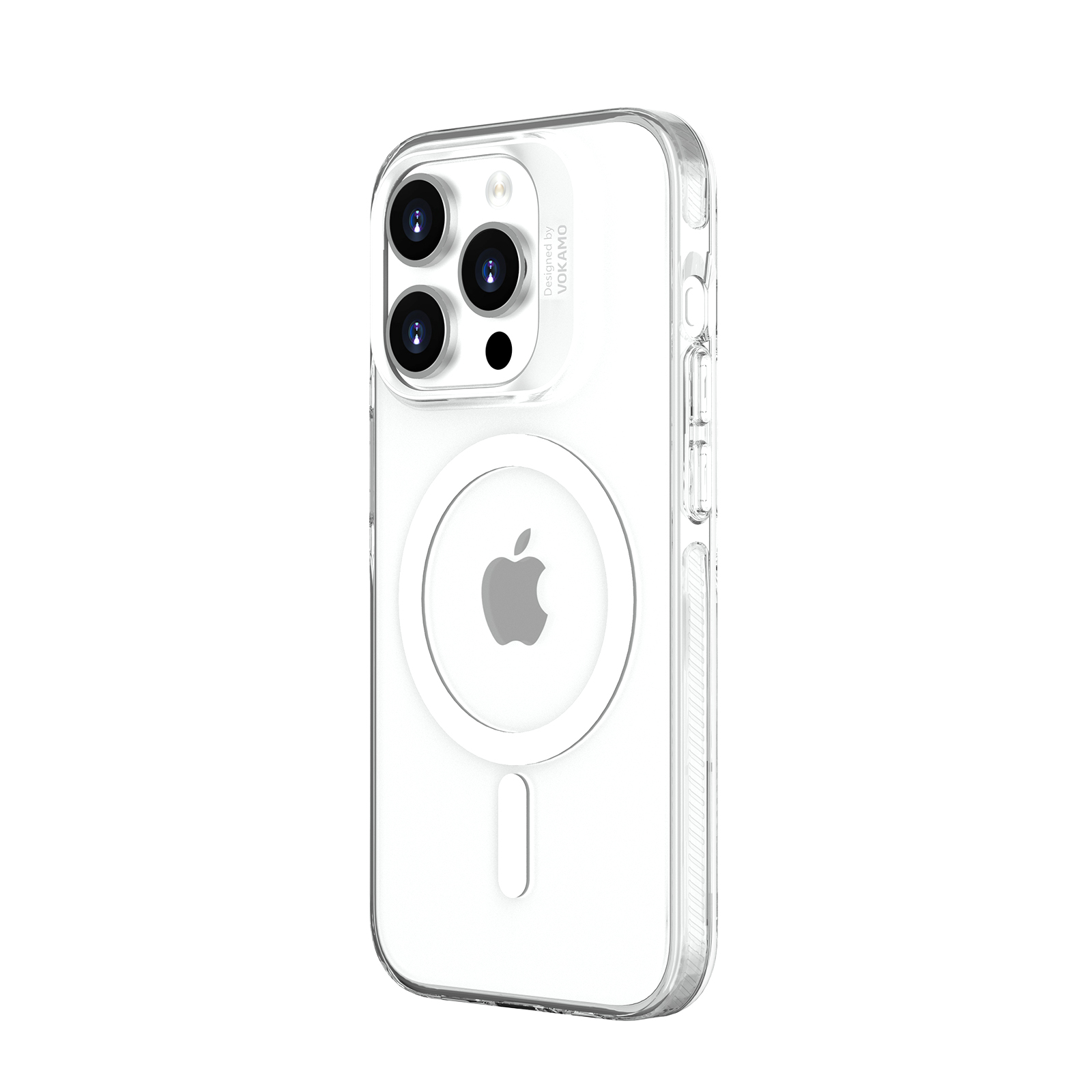 Фото 4 Чехол для iPhone 15 Pro Max с магнитом MagSafe VOKAMO Прозрачный