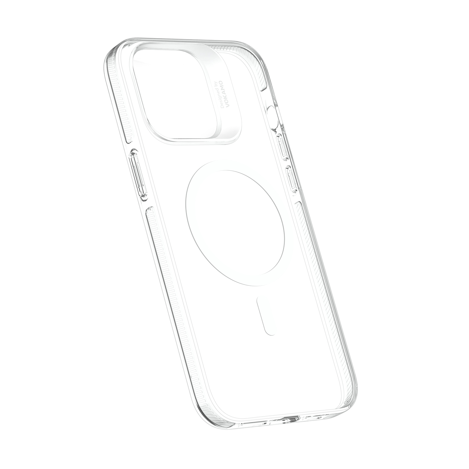 Фото 1 Чехол для iPhone 15 Pro Max с магнитом MagSafe VOKAMO Прозрачный