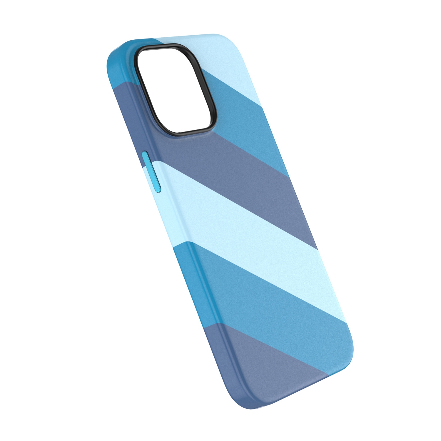 Фото 2 Цветной чехол для iPhone 15 Pro с магнитом MagSafe VOKAMO Blue