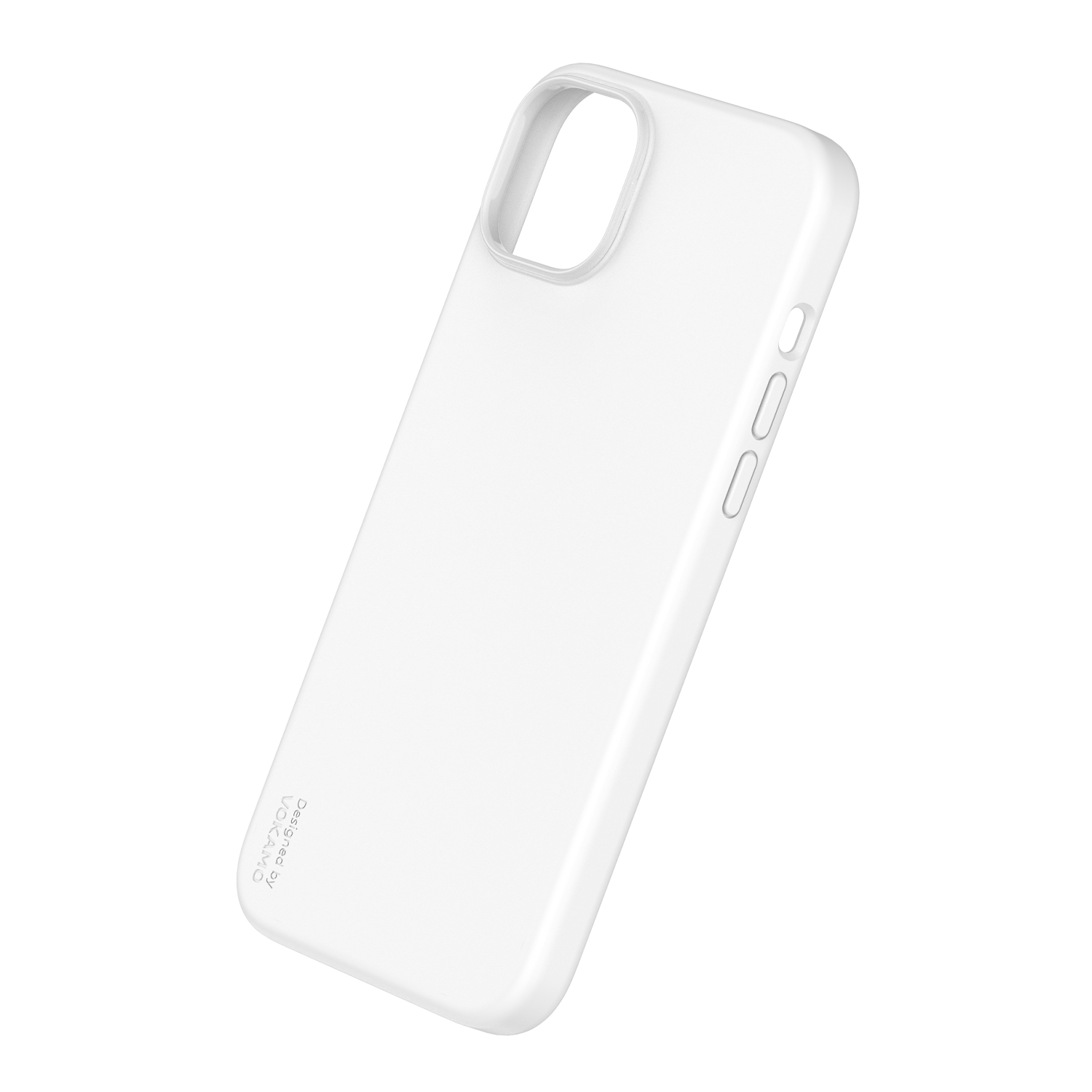 Фото 1 Жидкий силиконовый чехол для iPhone 15 с магнитом MagSafe VOKAMO White