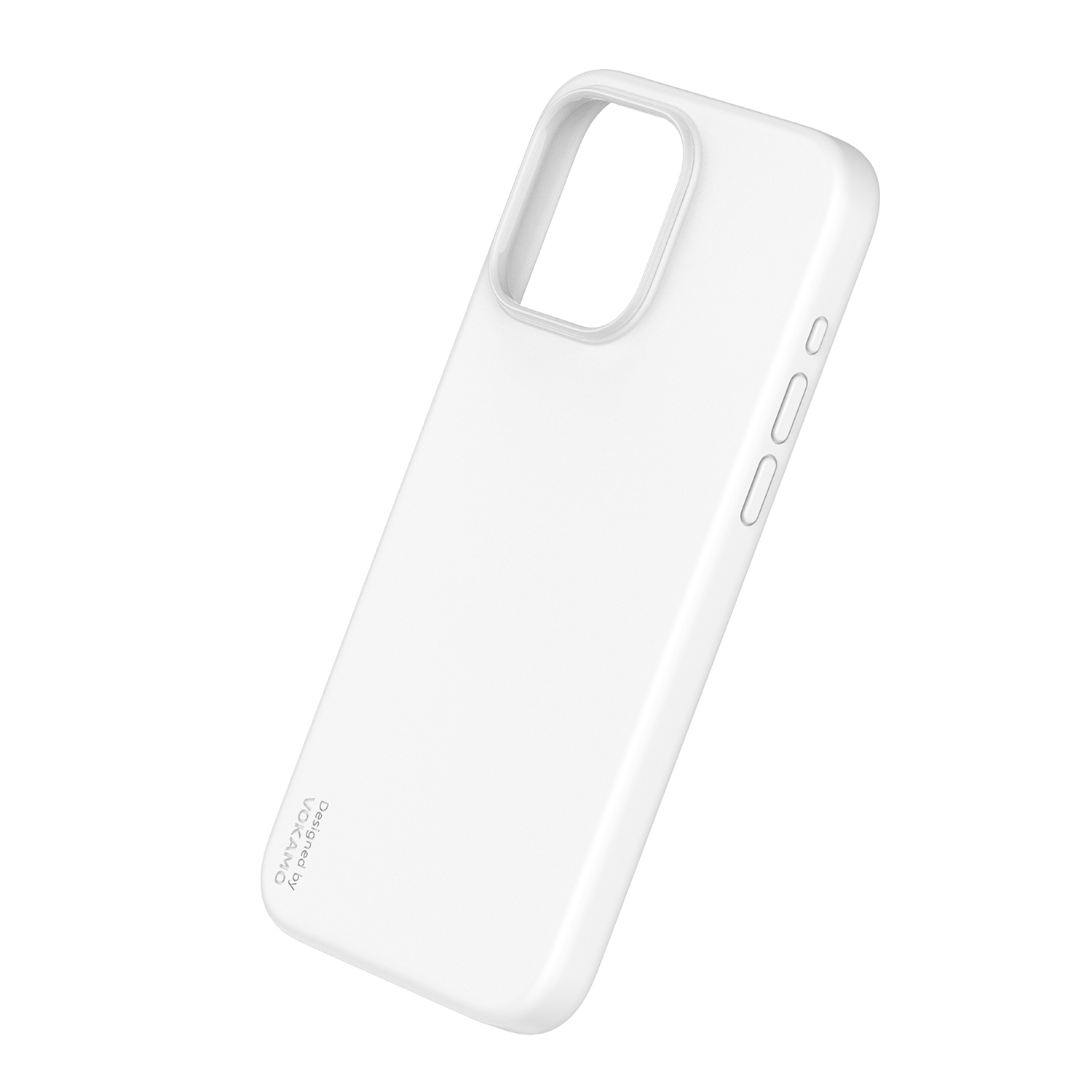 Фото 1 Жидкий силиконовый чехол для iPhone 15 Pro с магнитом MagSafe VOKAMO White