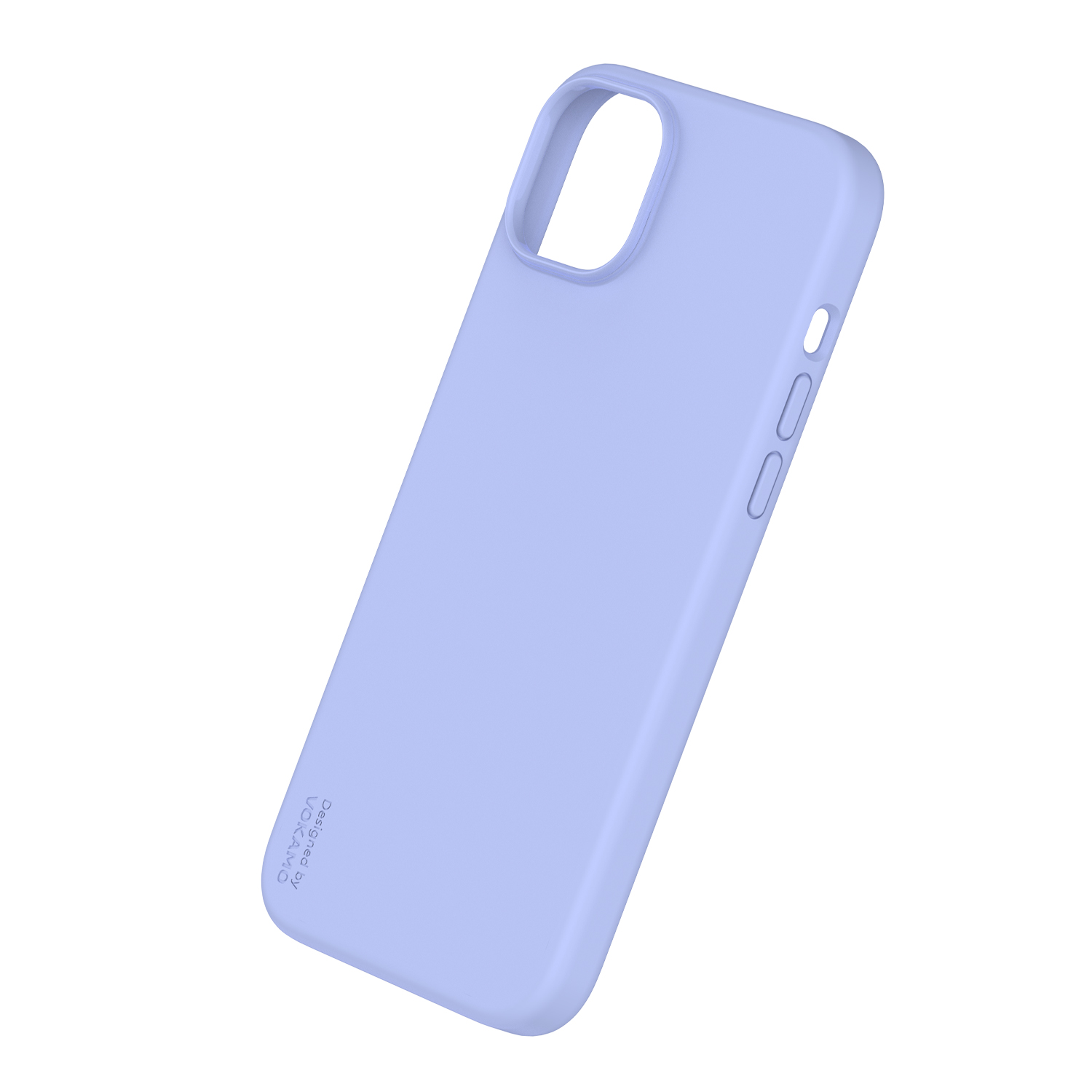 Фото 1 Жидкий силиконовый чехол для iPhone 15 с магнитом MagSafe VOKAMO Purple
