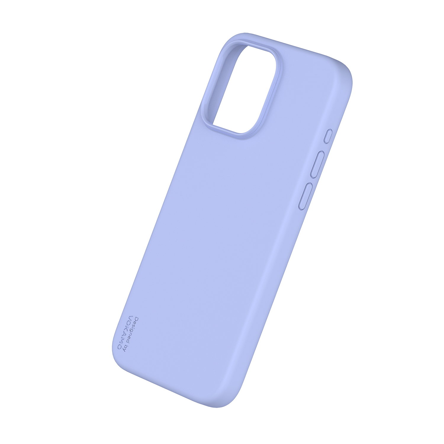 Фото 1 Жидкий силиконовый чехол для iPhone 15 Pro с магнитом MagSafe VOKAMO Purple