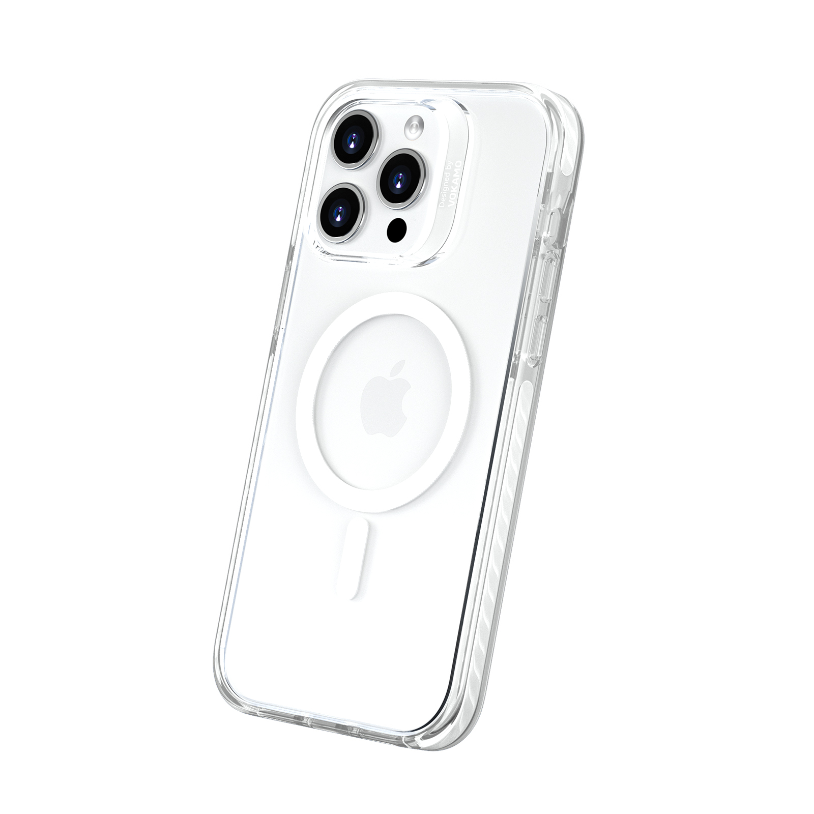 Фото 2 Чехол для iPhone 15 с магнитом MagSafe VOKAMO Smult White