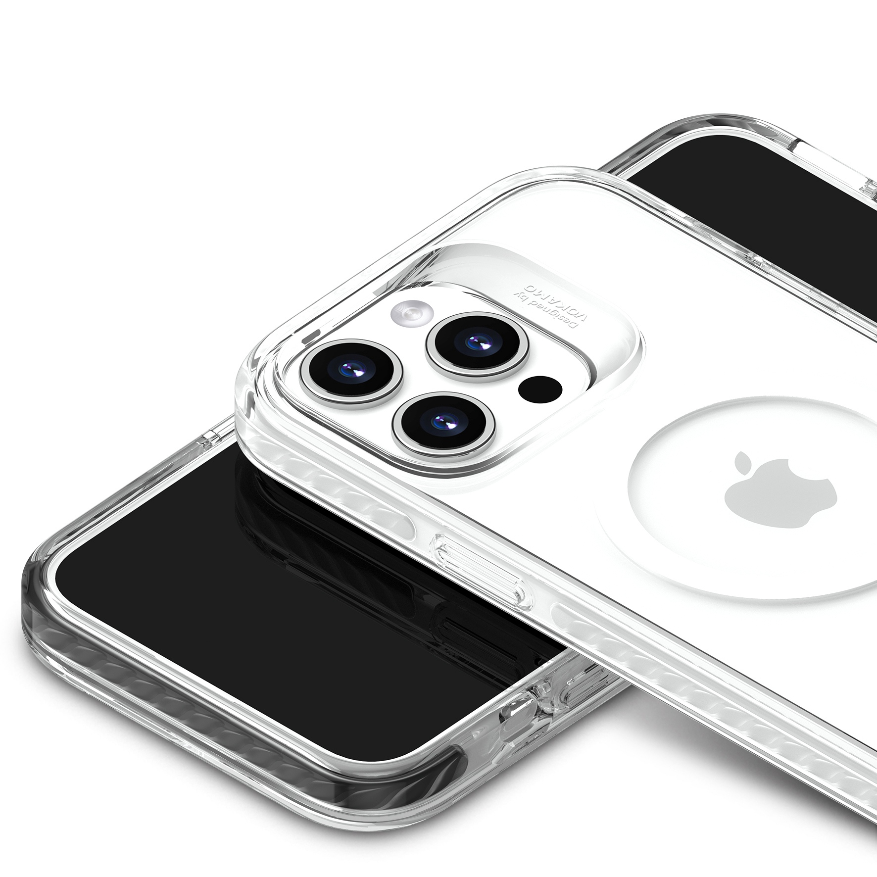 Фото 4 Чехол для iPhone 15 Pro Max с магнитом MagSafe VOKAMO Smult White