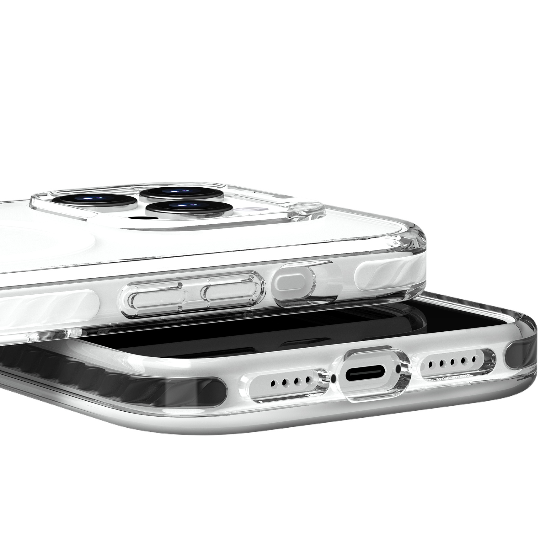 Фото 2 Чехол для iPhone 15 Pro Max с магнитом MagSafe VOKAMO Smult White
