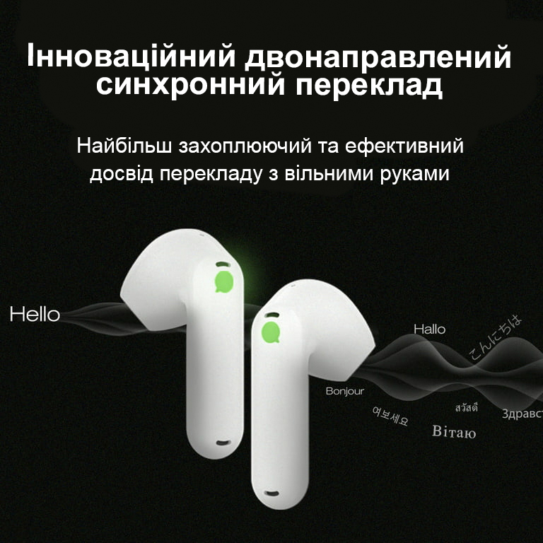 Фото 5 Bluetooth наушники с синхронным переводчиком Timekettle WT2 Edge/W3